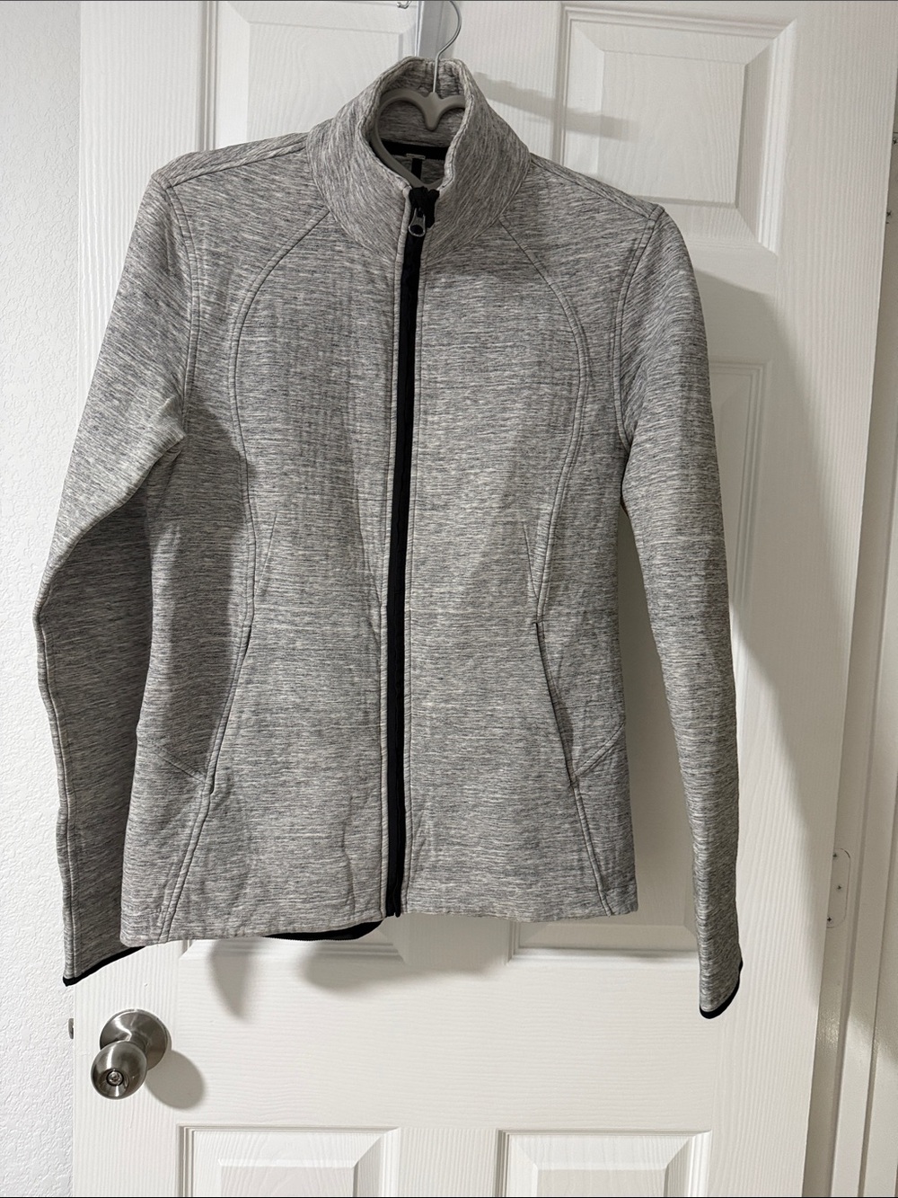 Lululemon Grey Heather Full-Zip Jacket